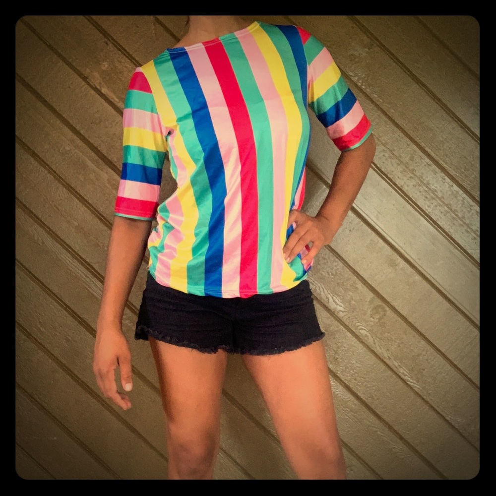 Candy Stripe Shirt NWOT 🍬👚🍭